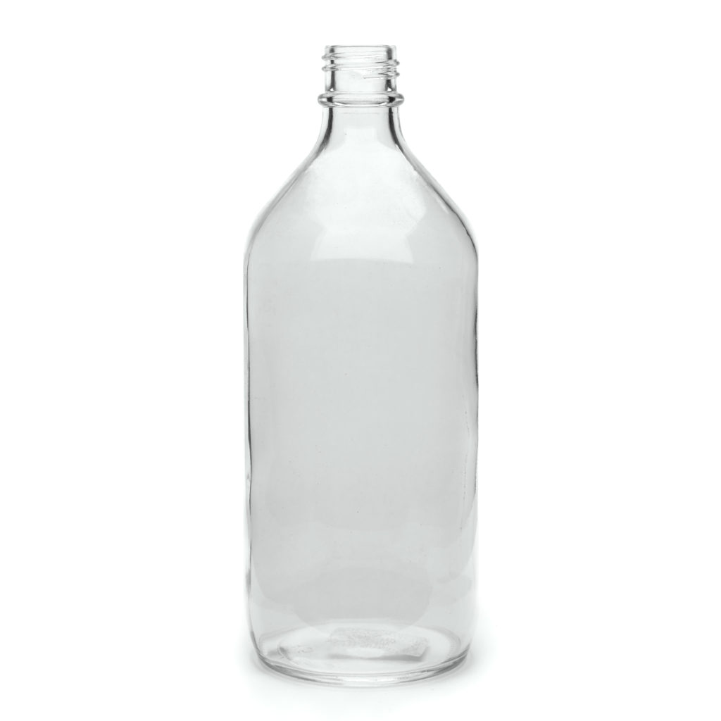 1000ml Clear Winchester Glass Bottle R6/31 | Nekem Packaging