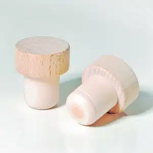 Natural Cork top with synthetic stopper 18.5mm